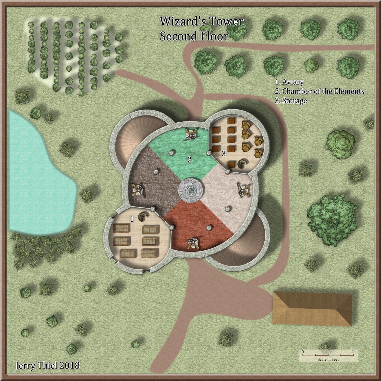 Nibirum Map: wizards tower 2 by Jerry Thiel